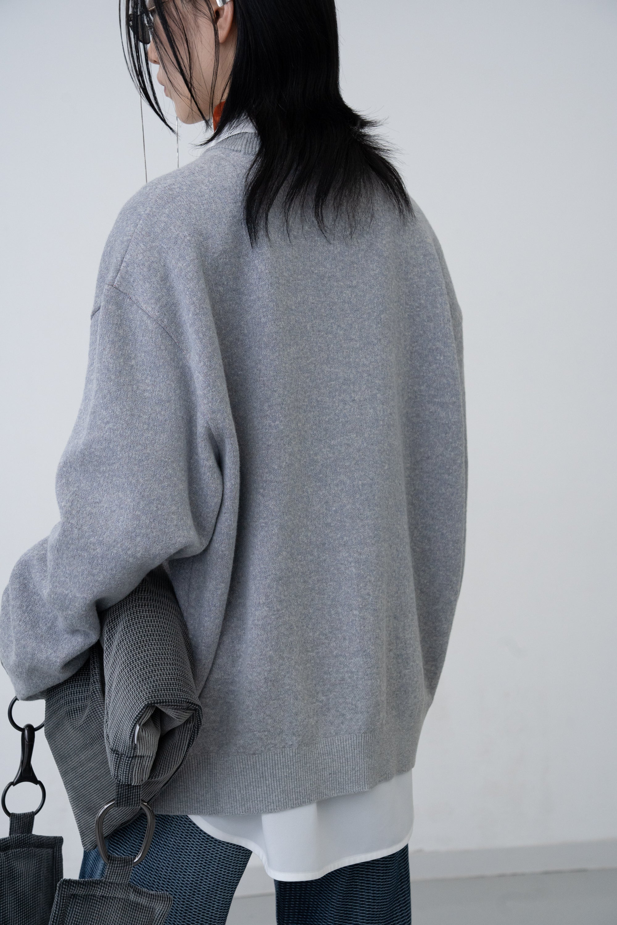 Photon Knit Sweater / grey