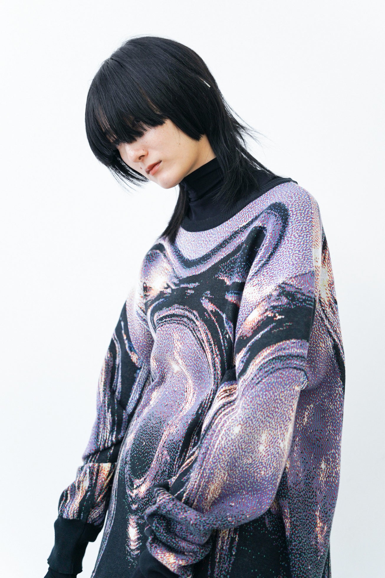 【信頼】 Orbs Knit Sweater / night – HATRA OFFICIAL トップス