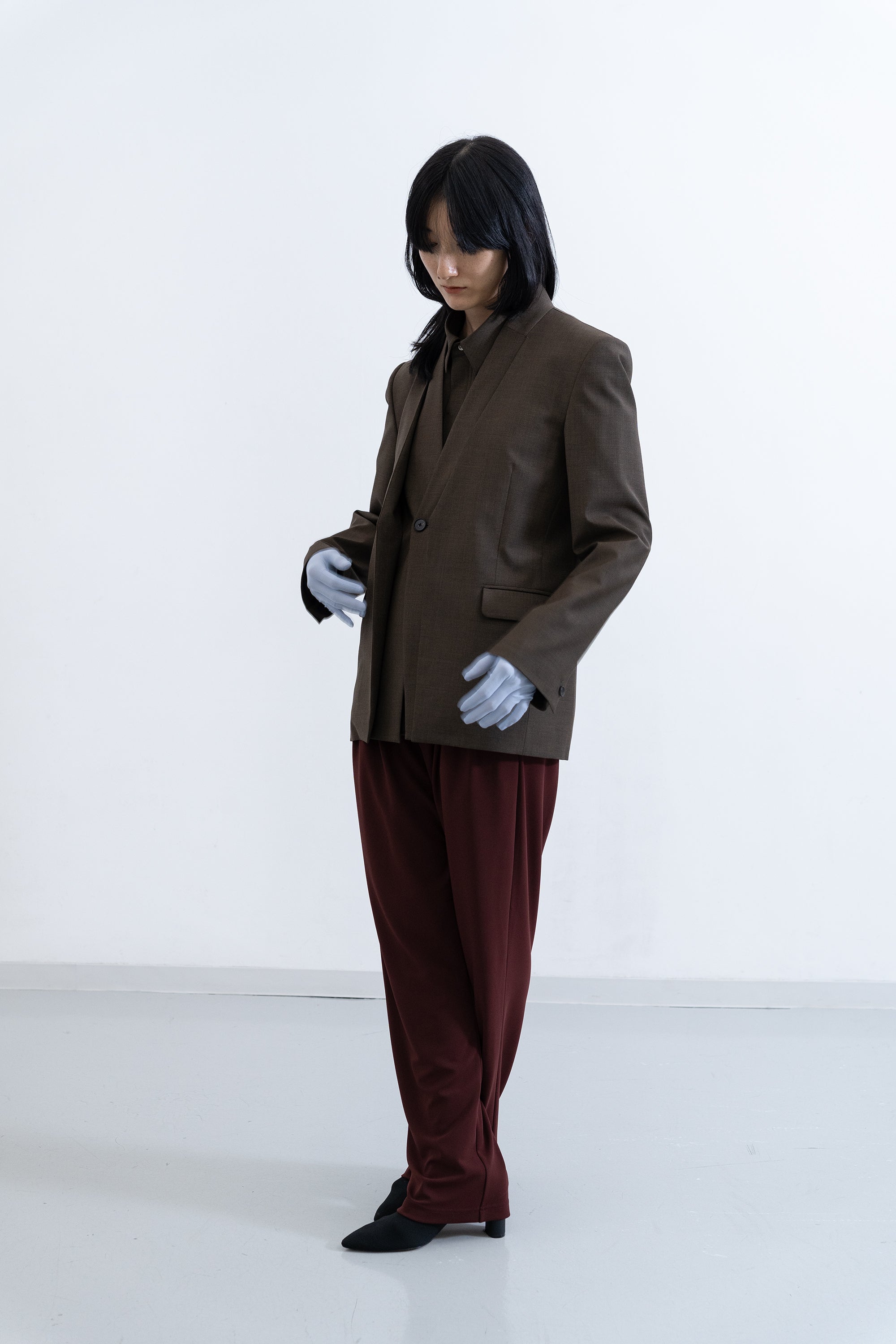 Moc Trousers / burgundy