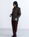 Moc Trousers / burgundy