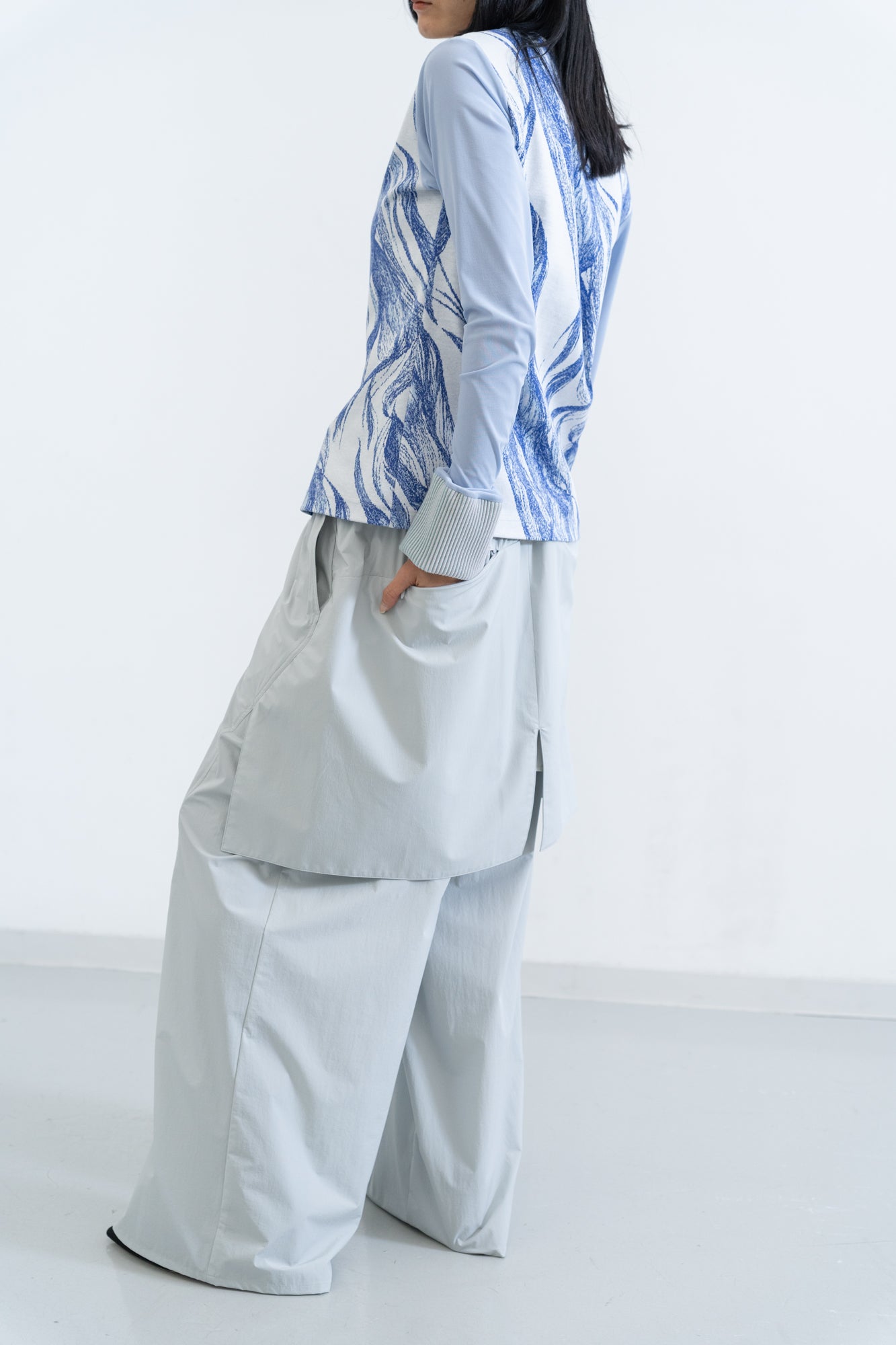 Lay Cargo Pants / glass