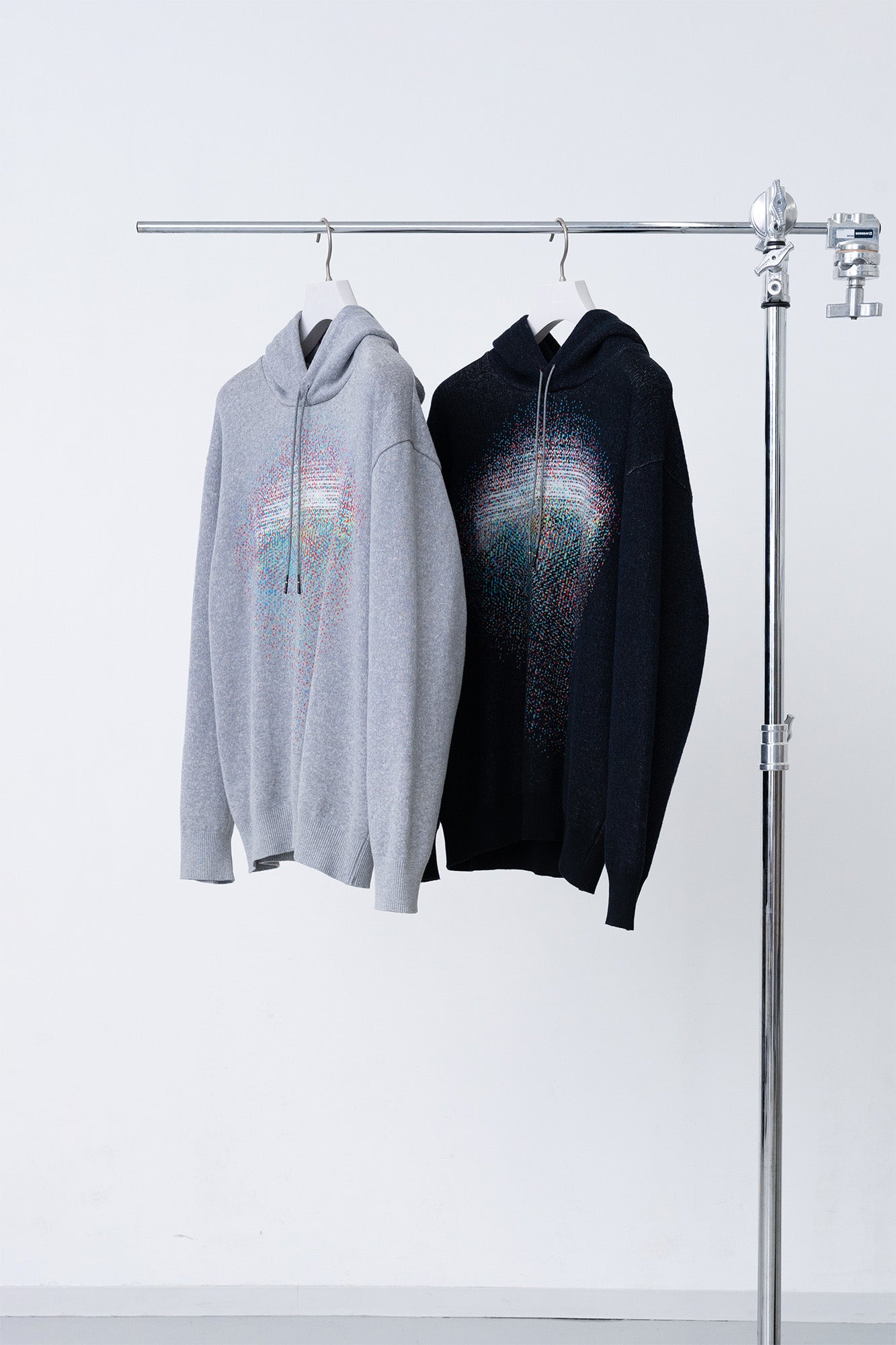 Photon Knit Hoodie / grey