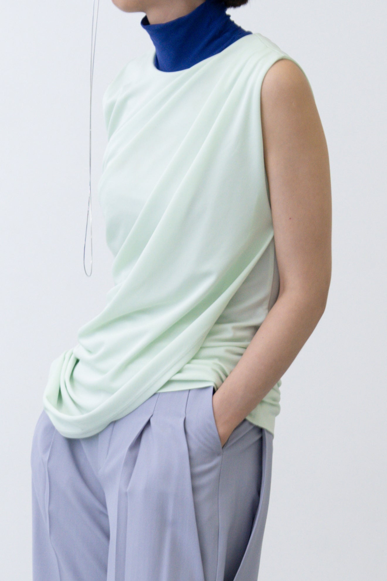 Equil Drape Robe / mint