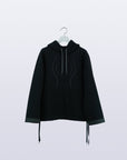 Envelope Hoodie / black