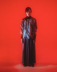 Weld Knit Sweater / silver