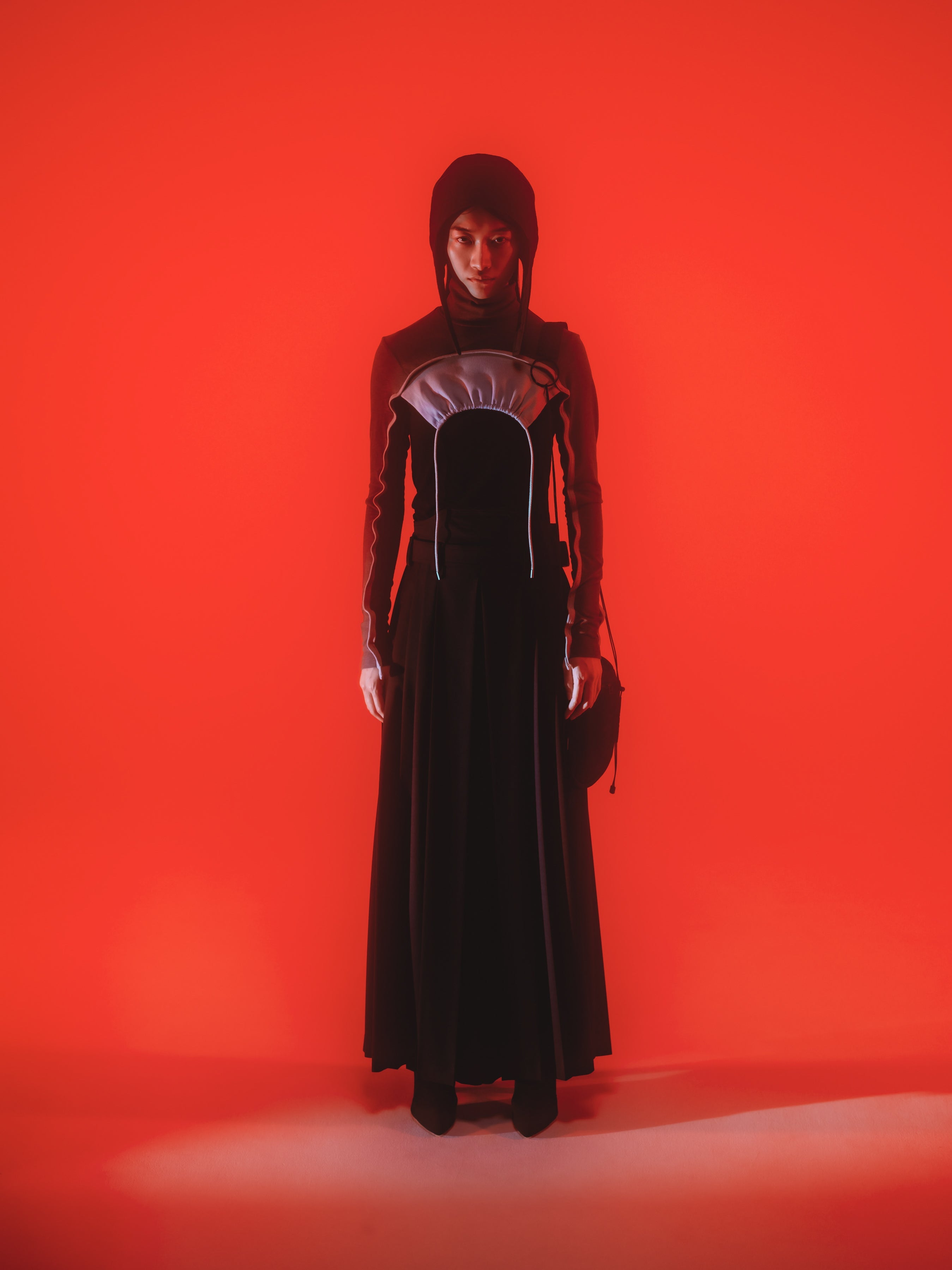 Hak Pleats Pants / black