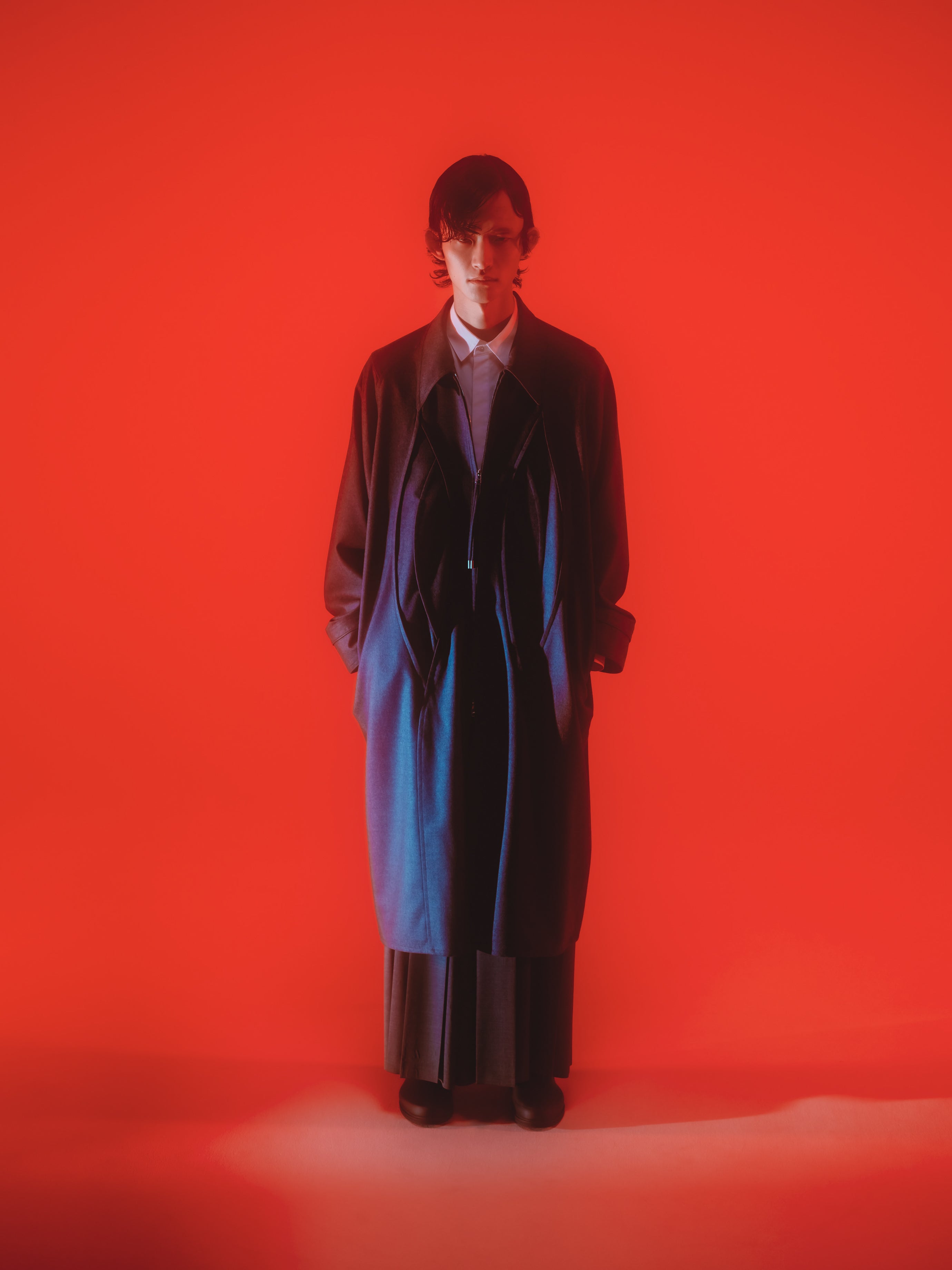Arc Over Coat / grey
