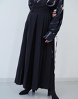 Hak Pleats Pants / black