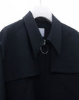 Window Over Coat / black