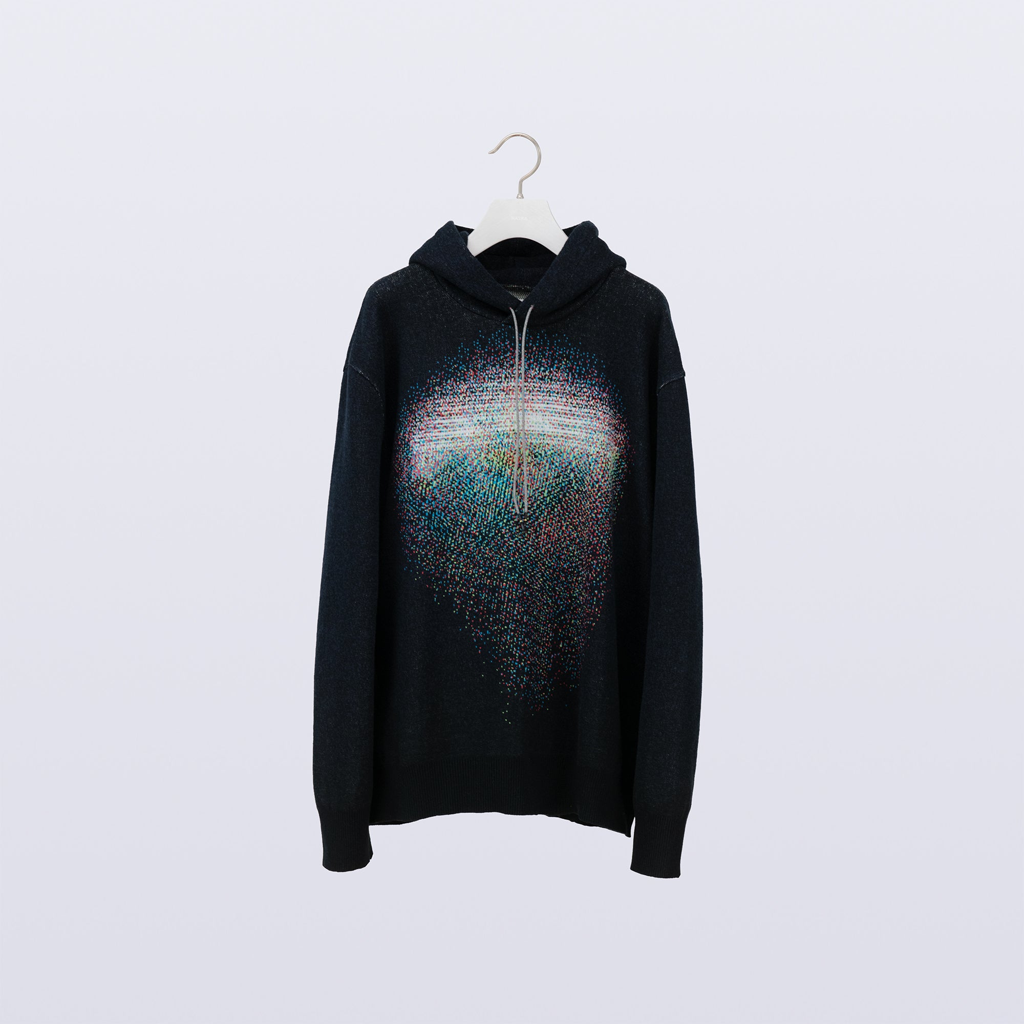 Photon Knit Hoodie / black