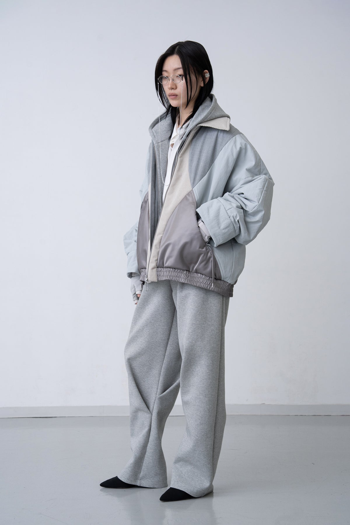 Winker Puf Jacket / grey