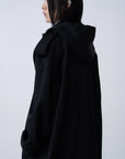 Disk Over Coat / black