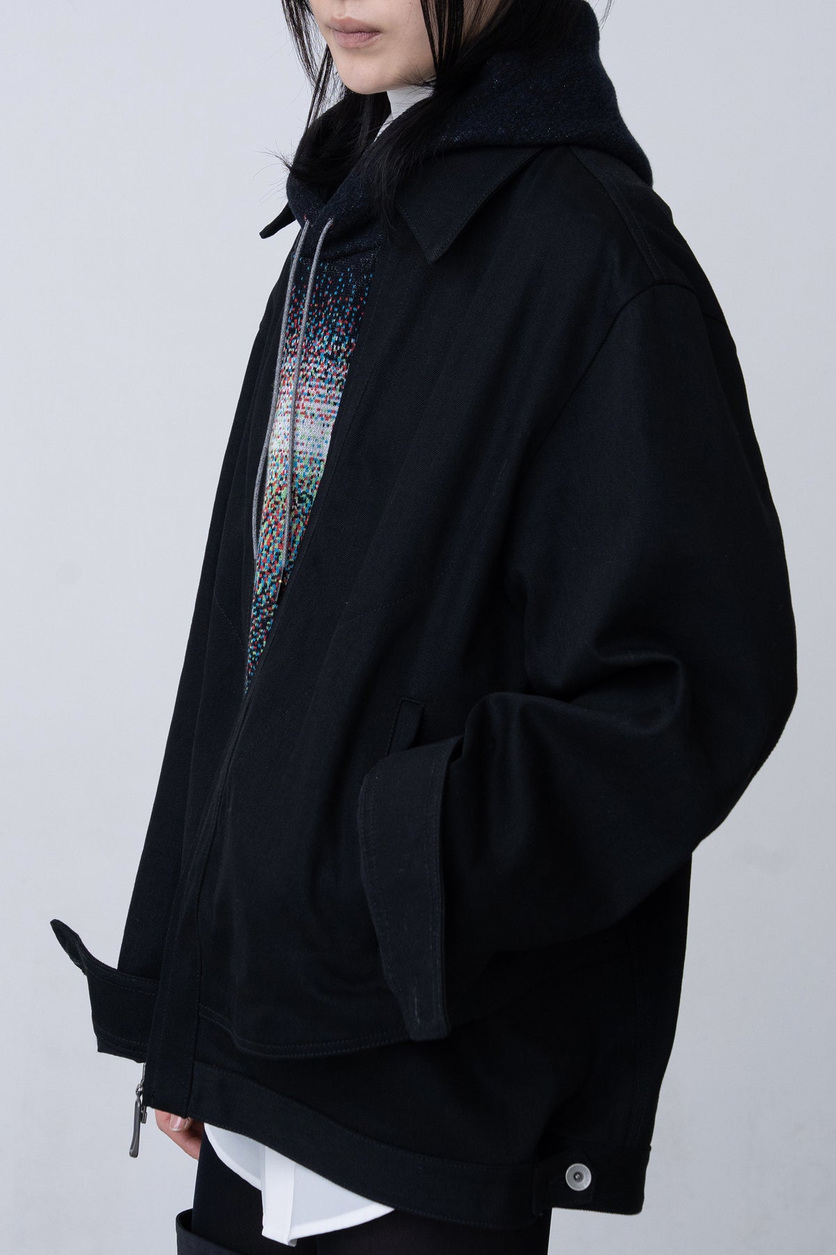 Airport Denim Jacket / black