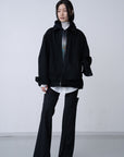 Airport Denim Jacket / black