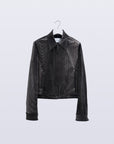 Mirage Bleach Jacket / black