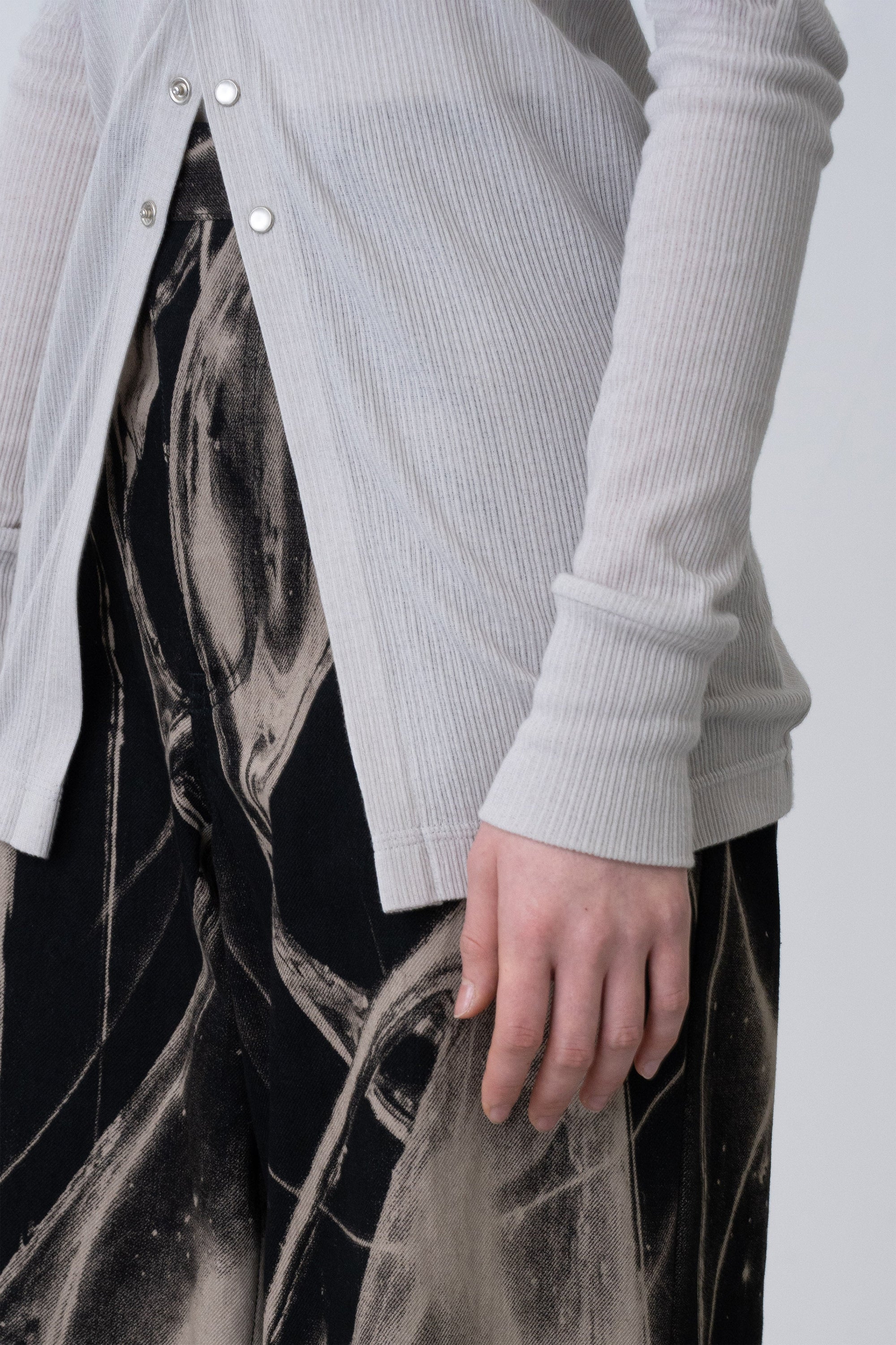 Pearl Dot Cardigan / ivory