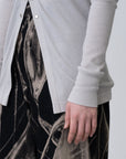 Pearl Dot Cardigan / ivory