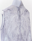 Phenomenal Sheer Blouse / fog grey