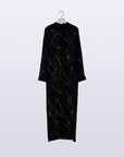 Atlas Opal Robe / black