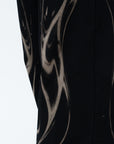 Refract Bleach Denim / black