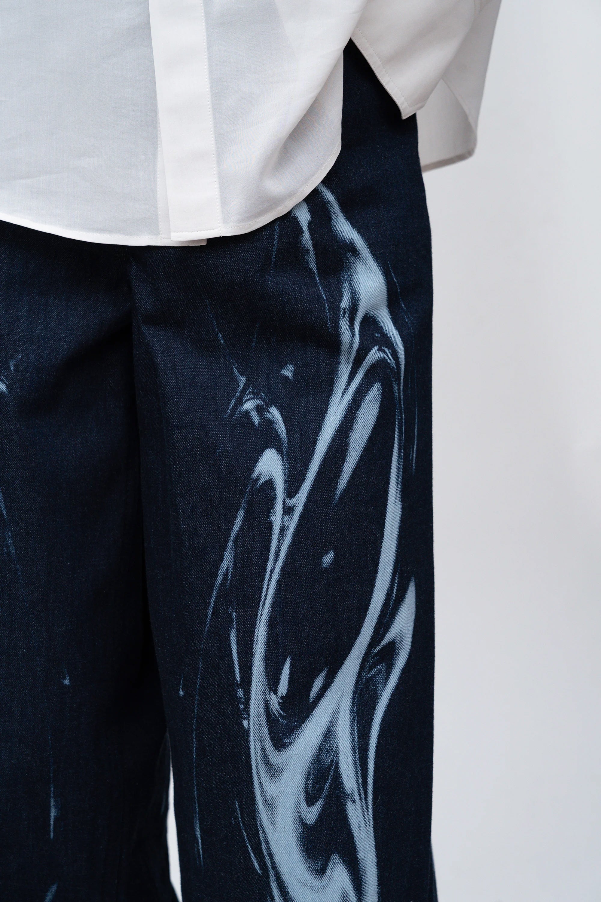 Refract Bleach Denim / navy