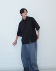 Tri Front Shirt / black