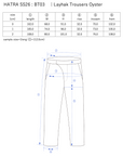 Layhak Trousers Oyster / deep