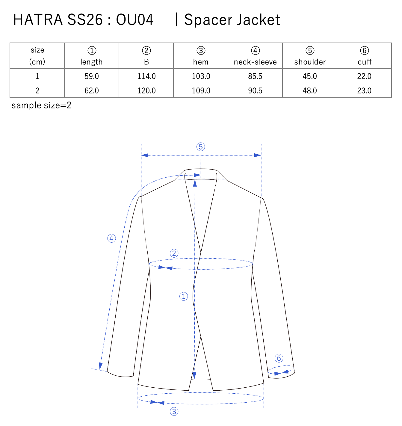 Spacer Jacket / grey