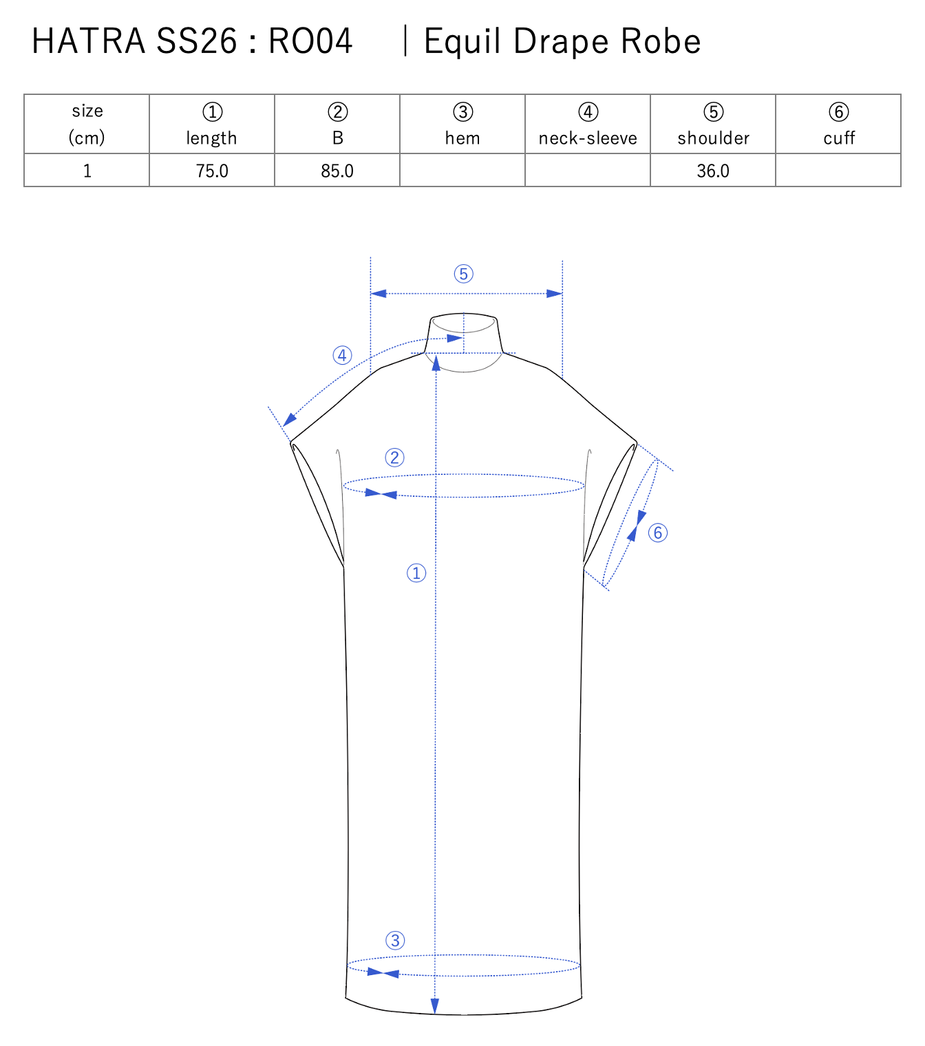 Equil Drape Robe / mint