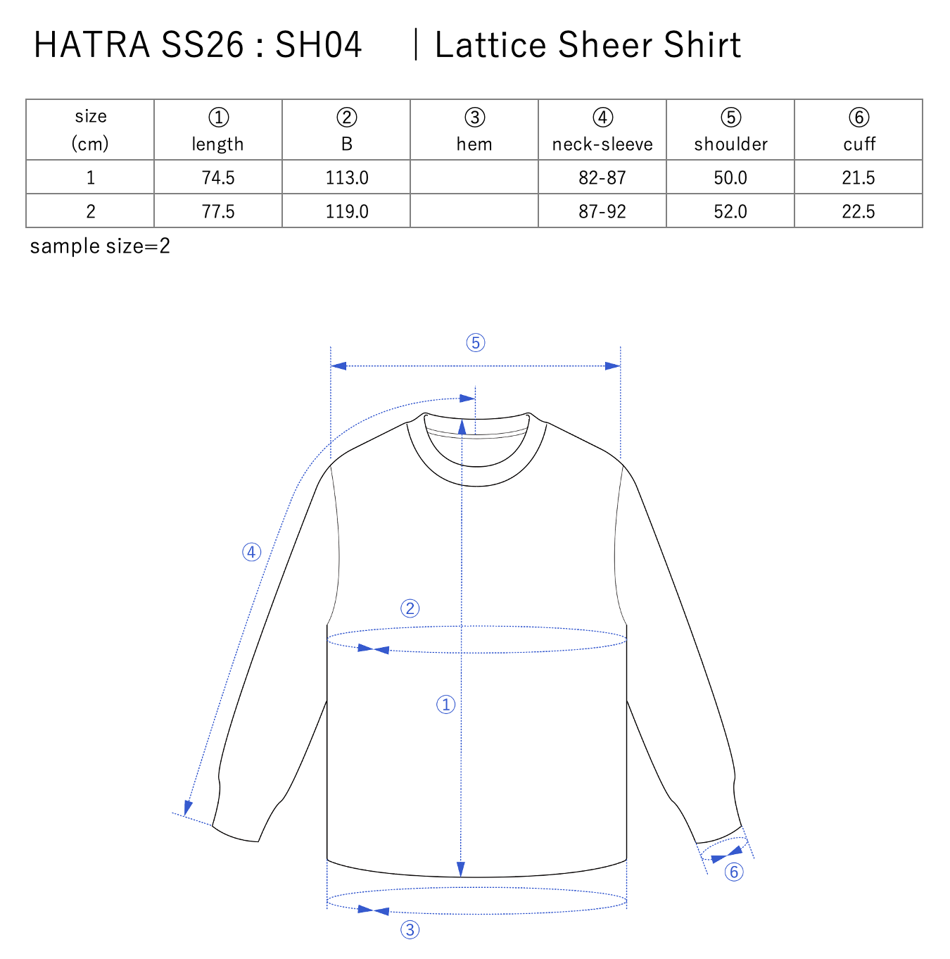 Lattice Sheer Shirt / charcoal