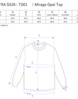 Mirage Opal Top / cloudy