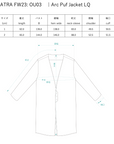 Arc Puf Jacket LQ / ivory