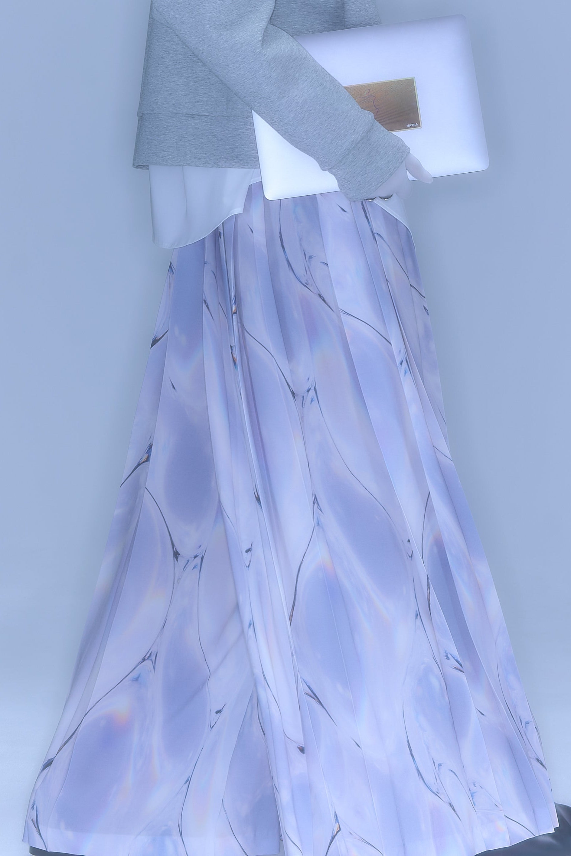 Hak Pleats Pants Oyster / light