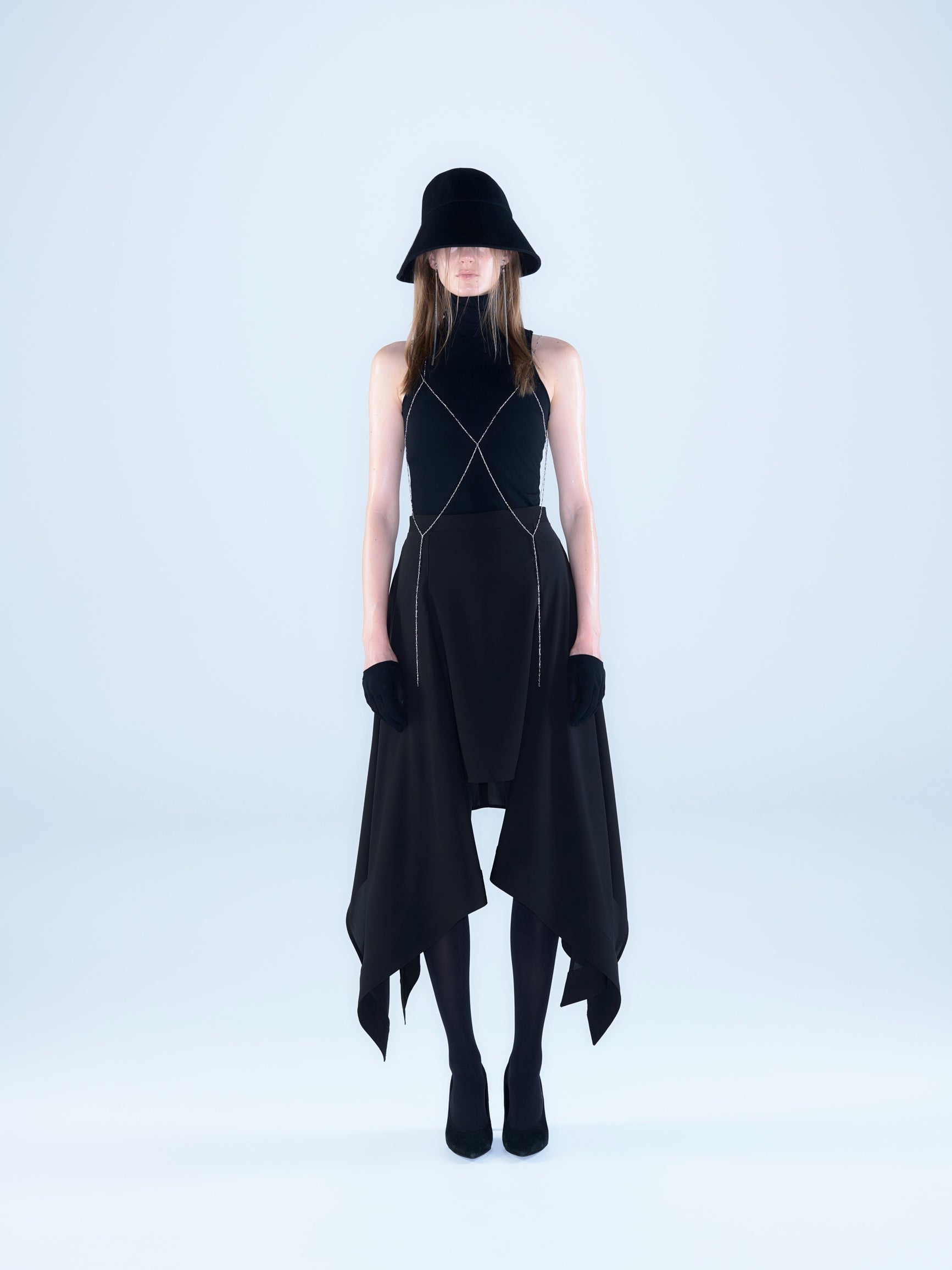 Skyfish Skirt / black
