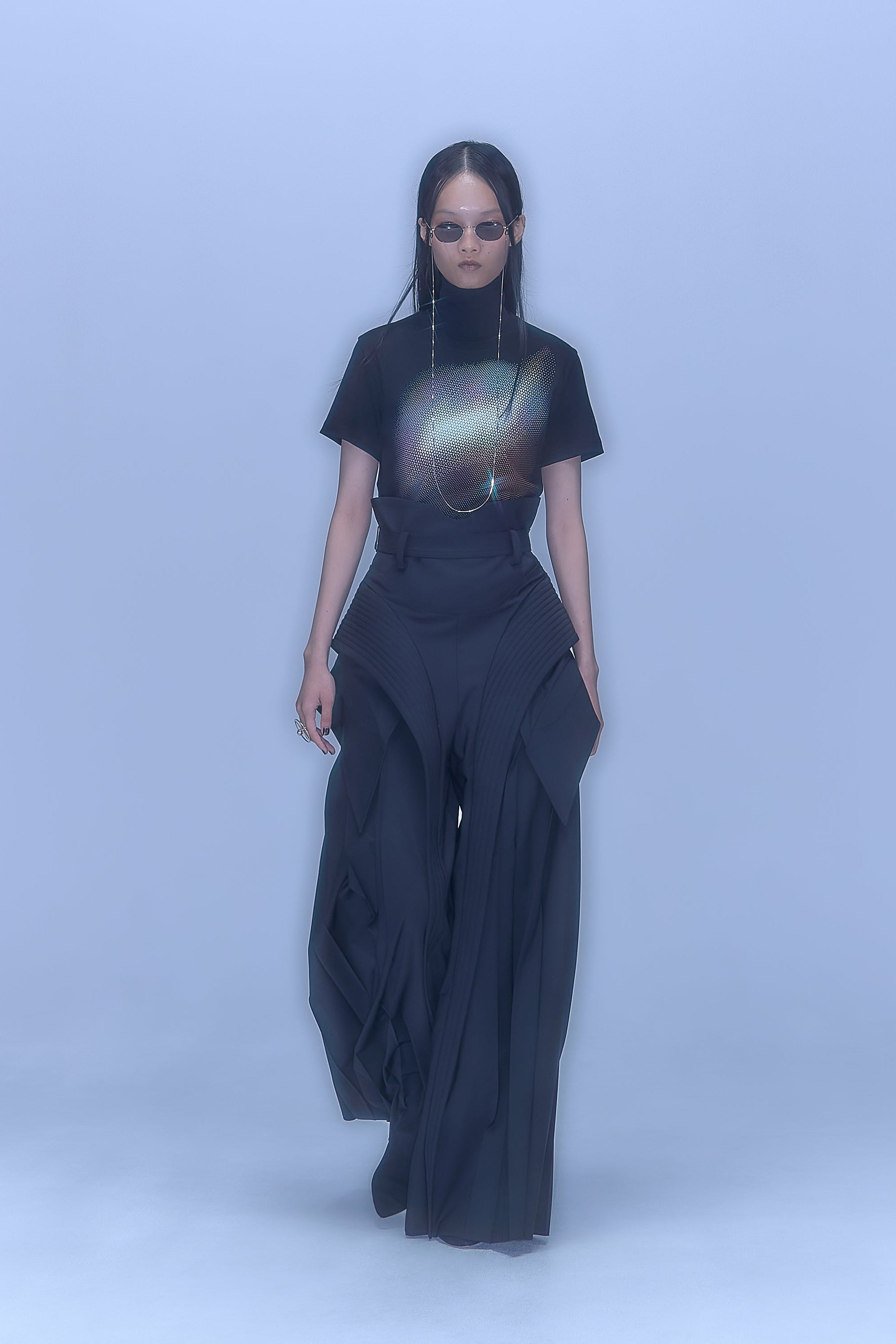 Atlantis Pleats Trousers / black – HATRA OFFICIAL
