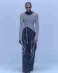 Refract Bleach Denim / black