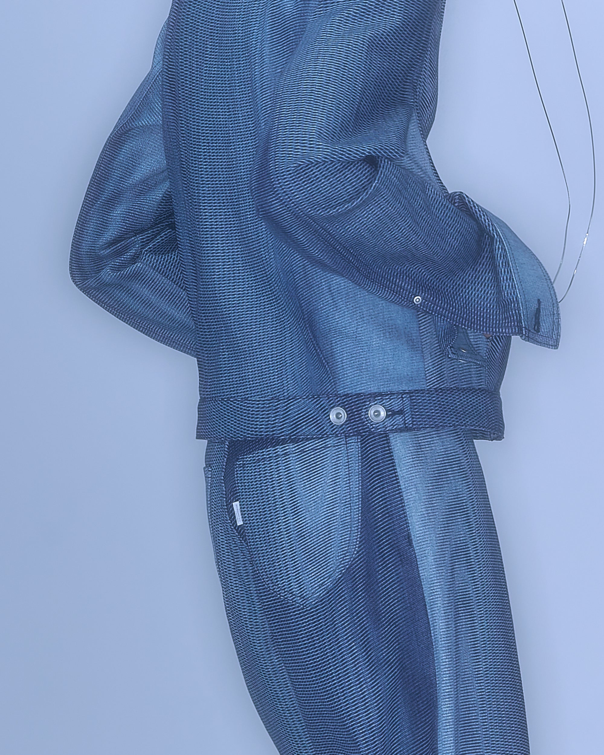 [PRE] Mirage Bleach Denim / navy