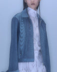 Lattice Blouse / white