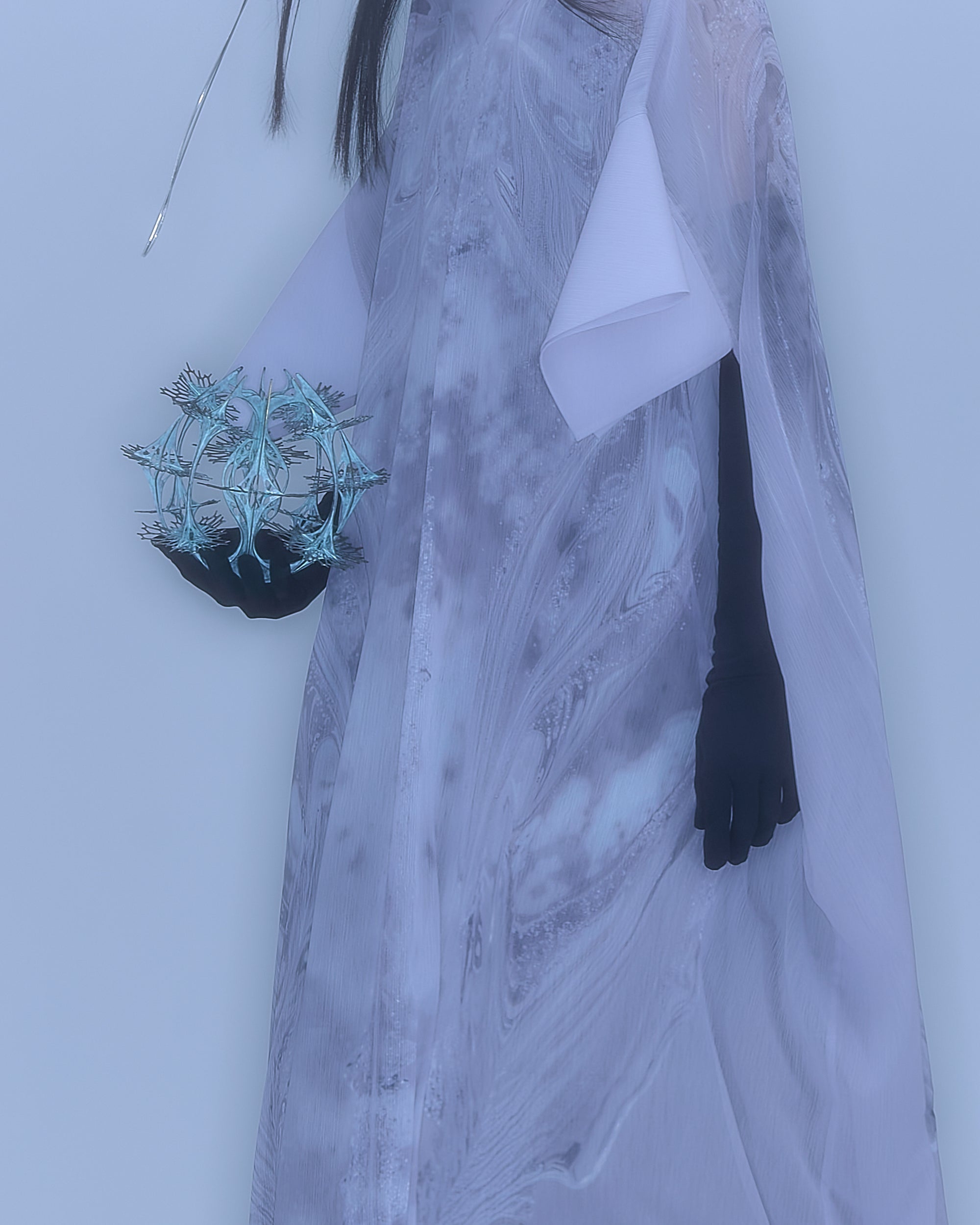 [PRE] Phenomenal Sheer Robe / fog grey