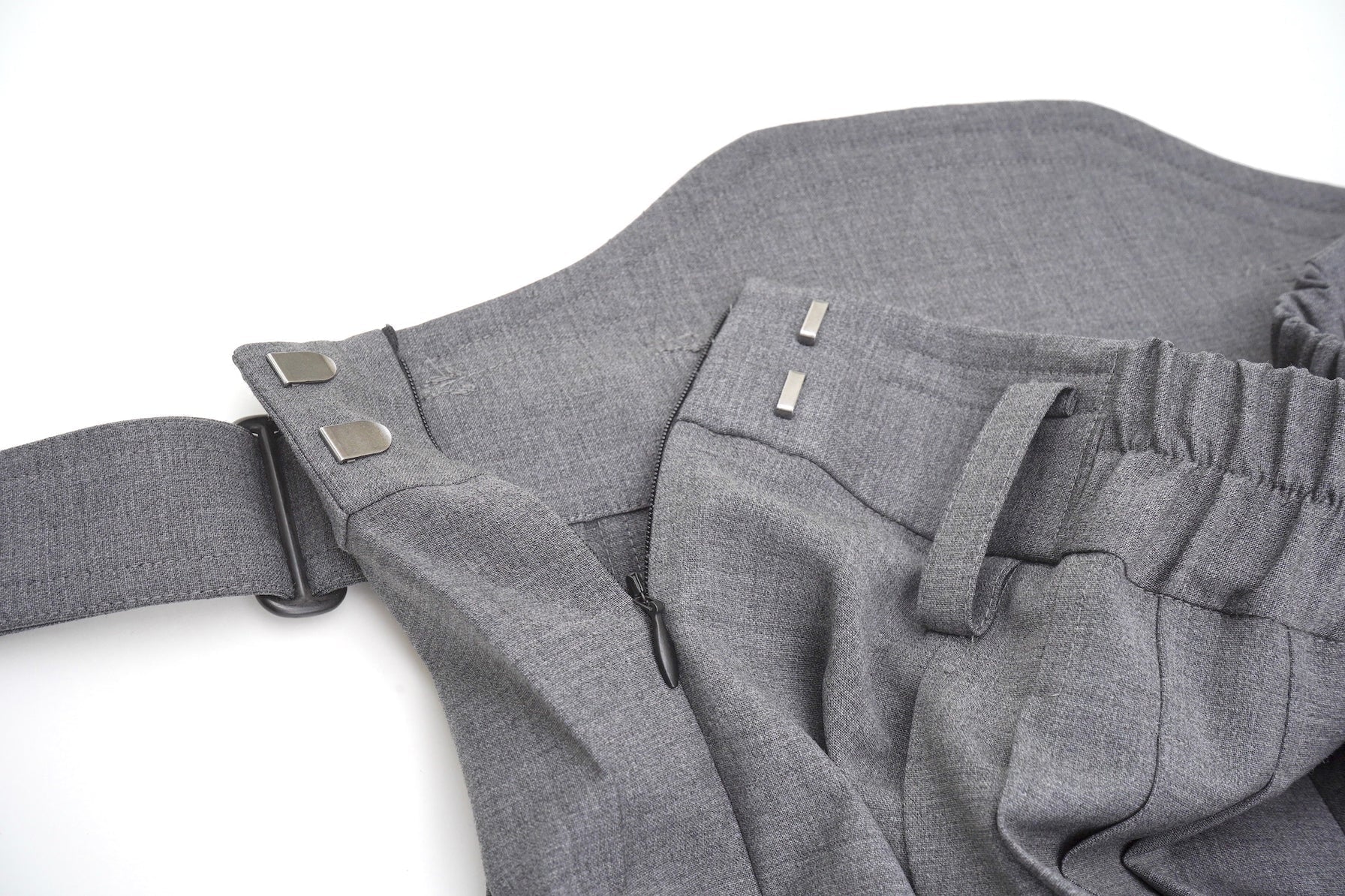 Hak Pleats Pants / grey – HATRA OFFICIAL