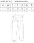 Mirage Denim -straight / navy