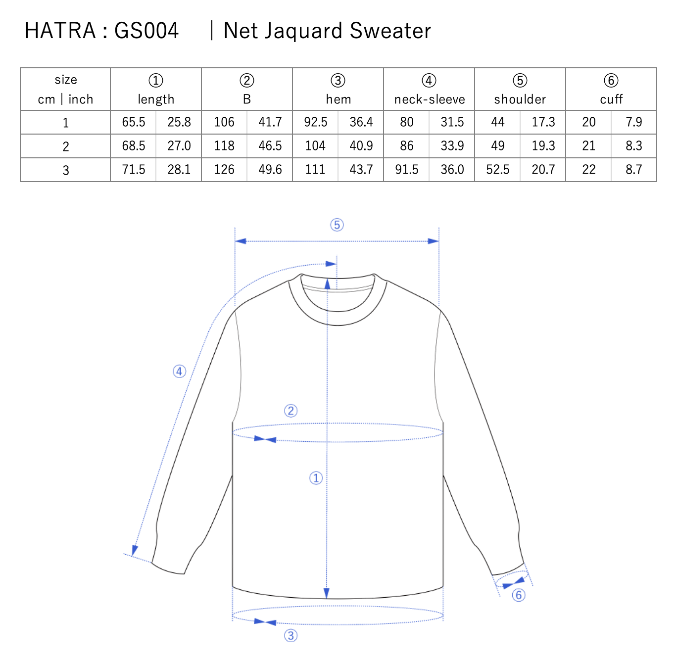 Net Jacquard Sweater
