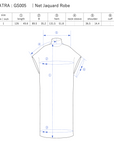 Net Jacquard Robe