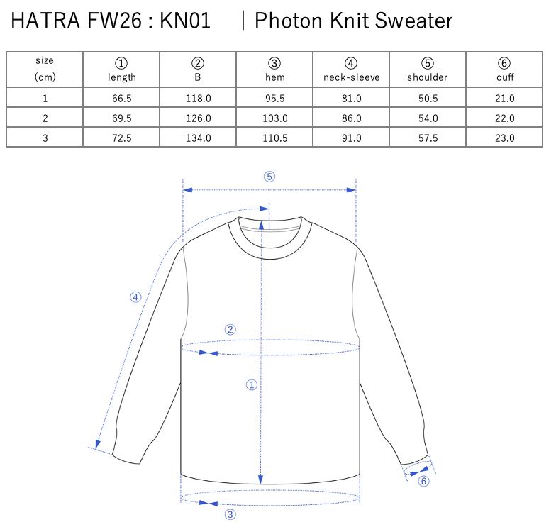 Photon Knit Sweater / black