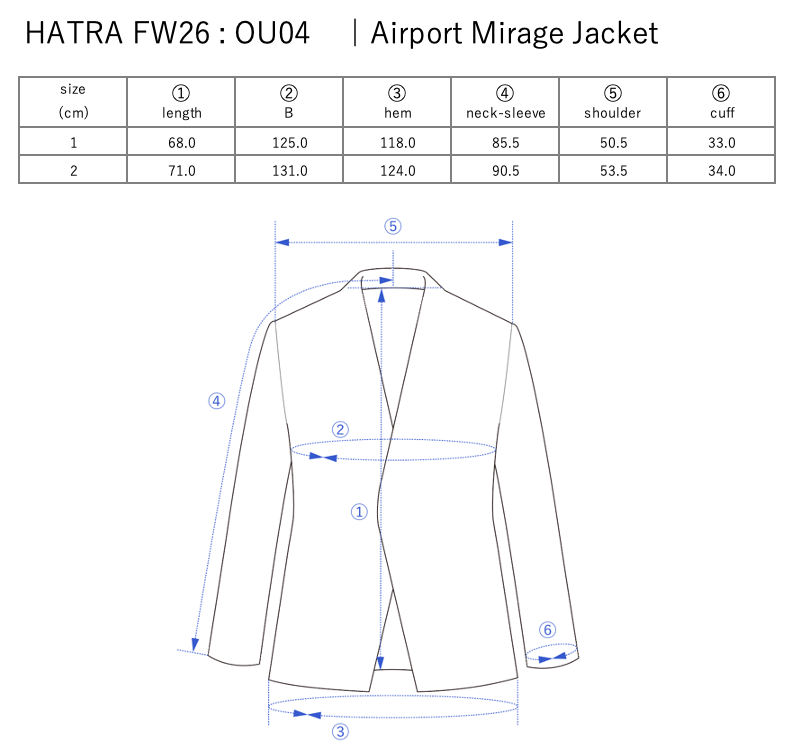 Airport Mirage Jacket / navy