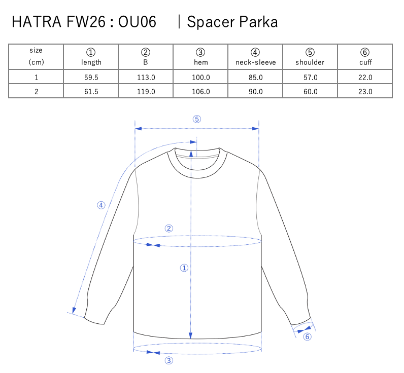 Spacer Parka / grey