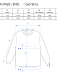 Cell Shirt / lavender