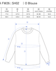 O Blouse / coral