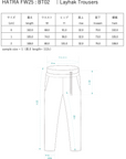 Layhak Trousers / charcoal