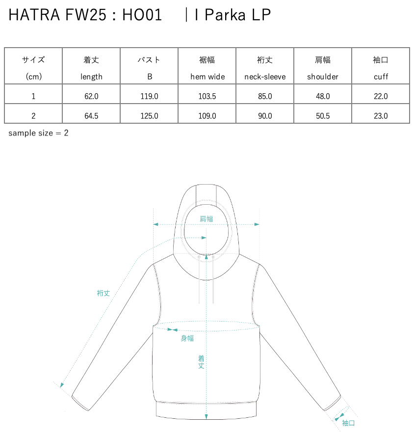 I Parka LP / black